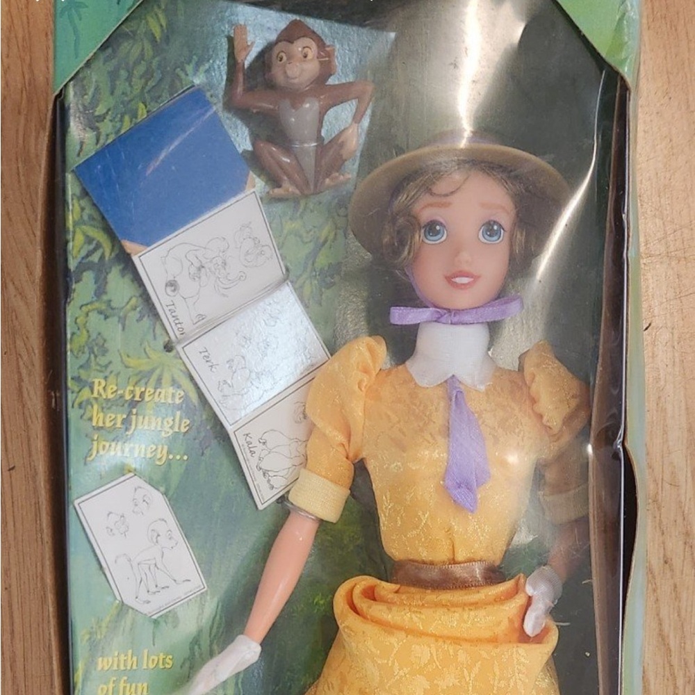 Disney Tarzan Jane Doll Rare!